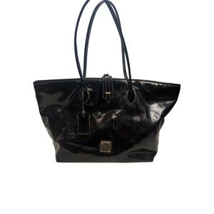 Dooney & Bourke Shiny Black Tote